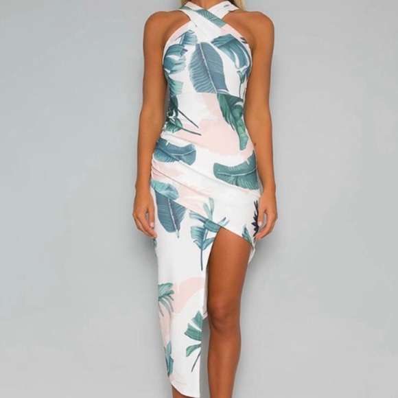 NWT Palm Dress - Picture 1 of 4